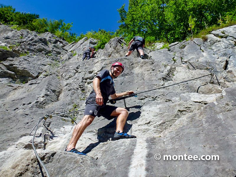  1 - 1 Klettersteig Kurs Klettersteigtour Österreich