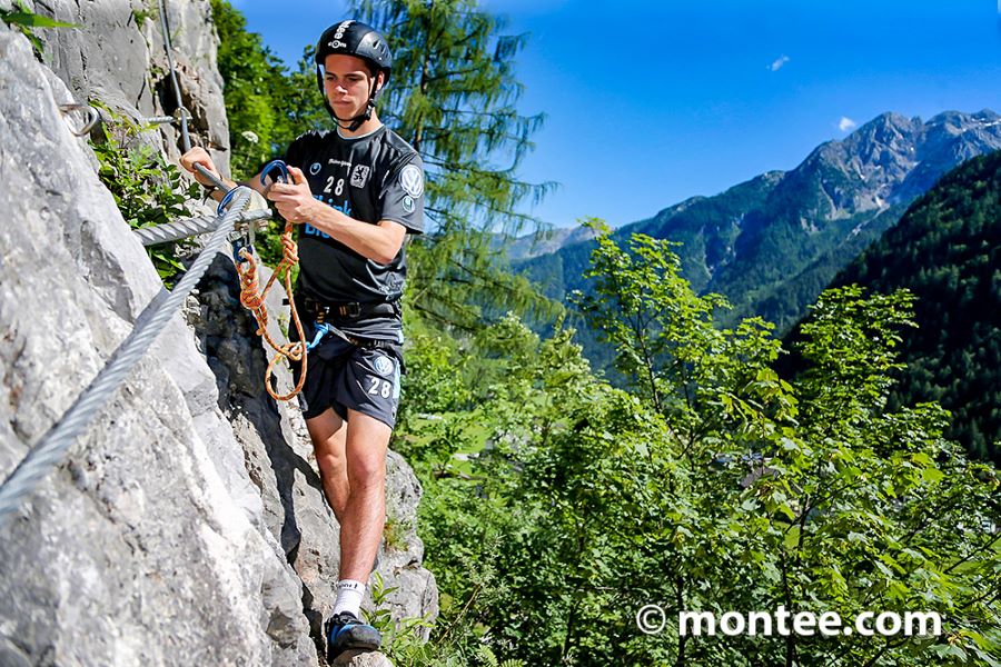  1 - 2 Kletter Steig Kletter Tour Salzburg Salzkammergut