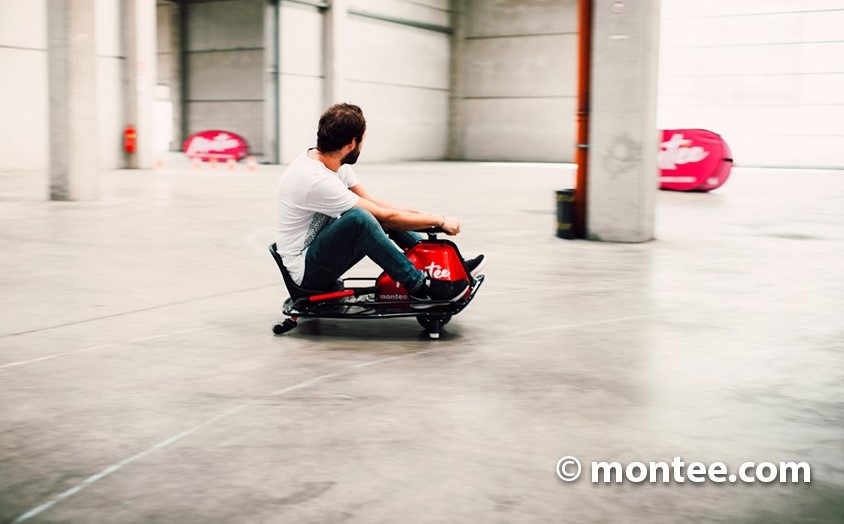 Bobby Carts indoor bei Office Olympiade 