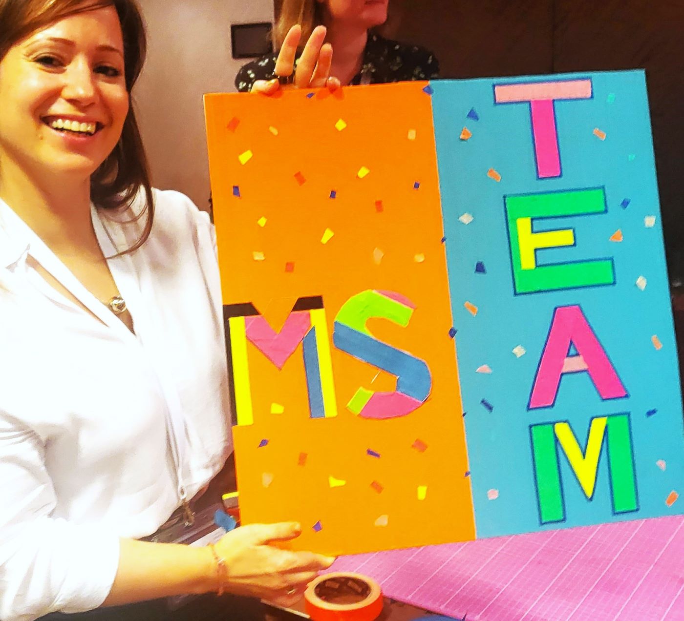 Tape Art kreativ Teamevent Idee Österreich + Deutschland
