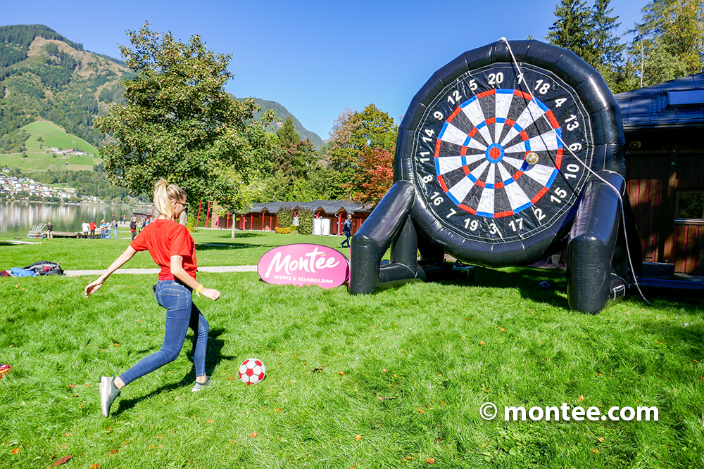 Mega XL Soccer Dart Fußball Event Wagrain