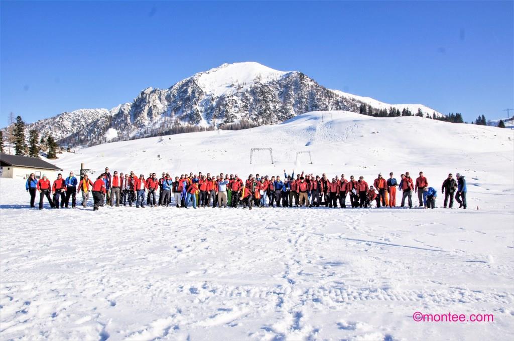 Gruppenbild Winterolympiade 