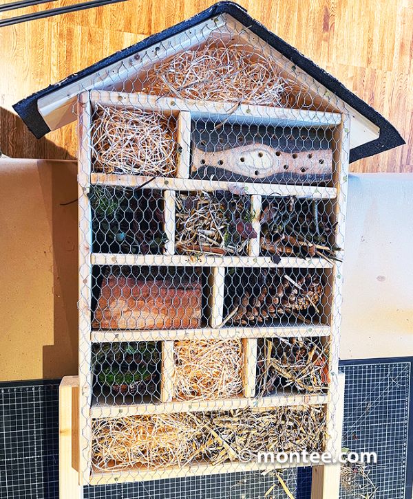 Insektenhotel im Team bauen