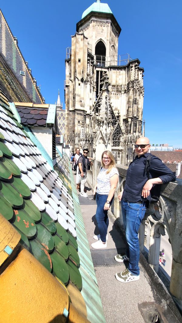 Stephansdom Dach - Die Firmenausflug Idee Wien