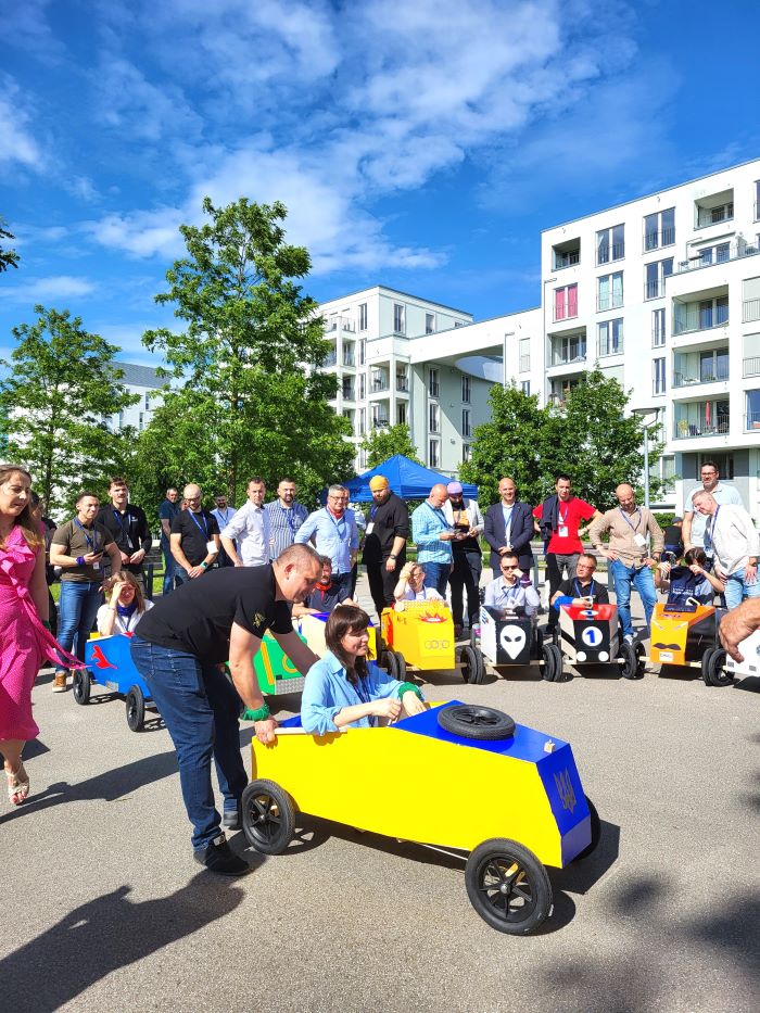 Seifenkiste mit individuellem Design