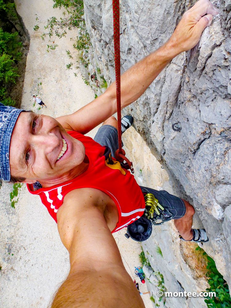 Andeas Driza Freeclimbing Kletterkurs Montee Österreich