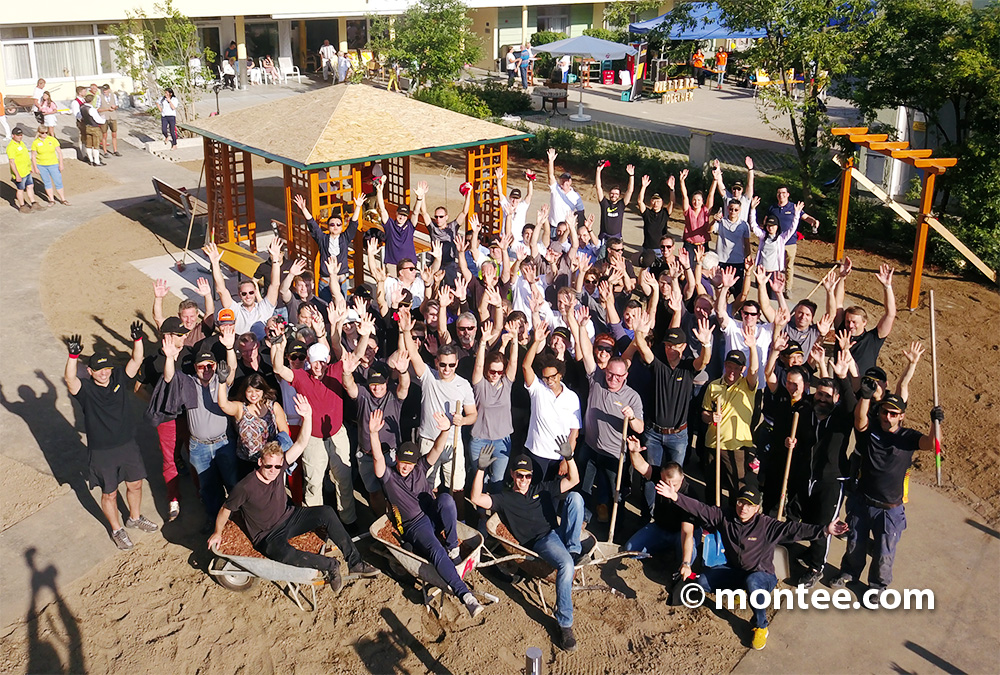 Karitatives Teambuilding 