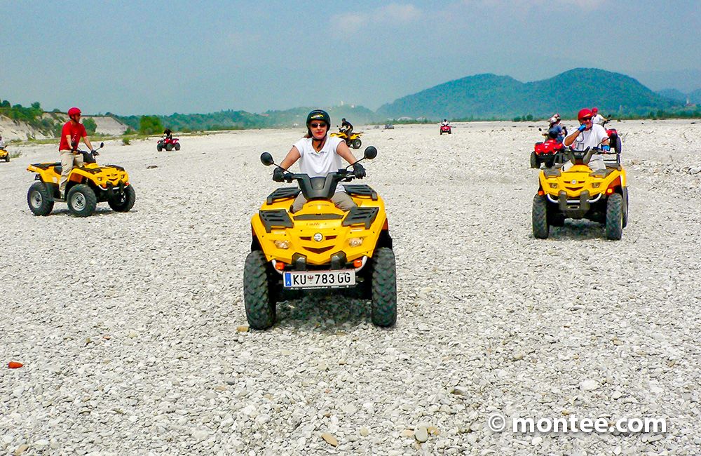 Quad Tour fahren Offroad Teamevent Friaul 