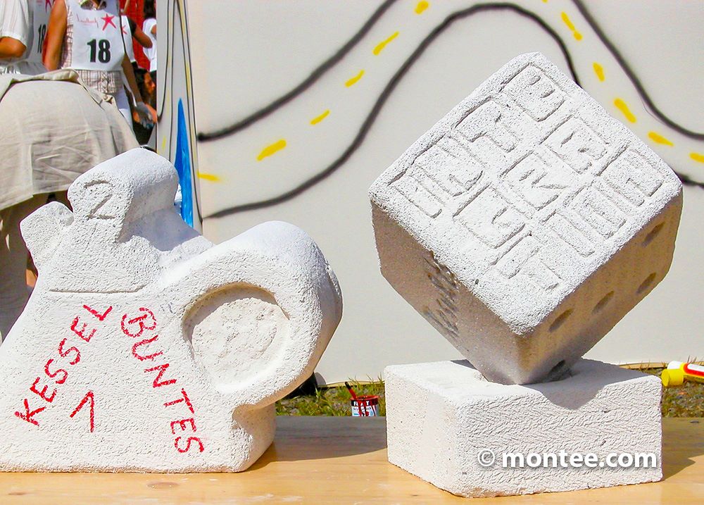 Firmenevent Ytong Schaumskulpturen Workshop Graz Sommerfest