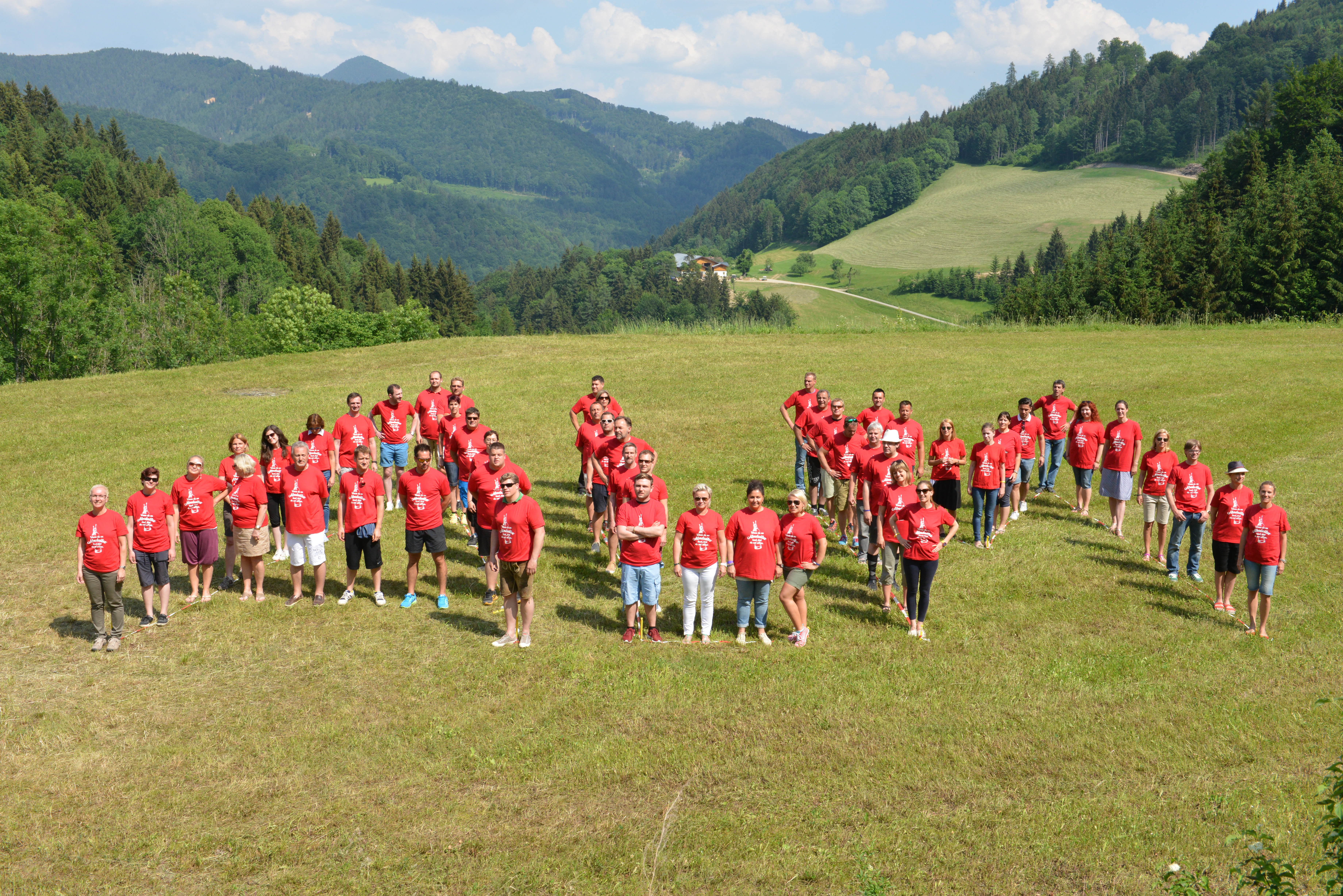 Almdudler Teamtraining