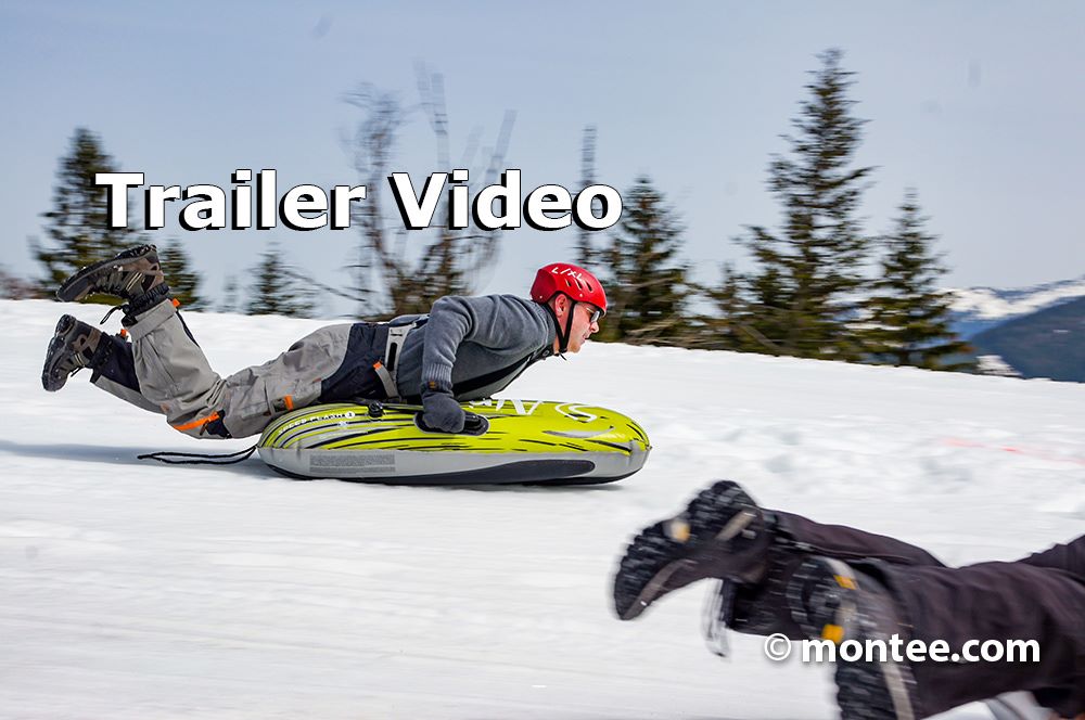 Airboards im Schnee 