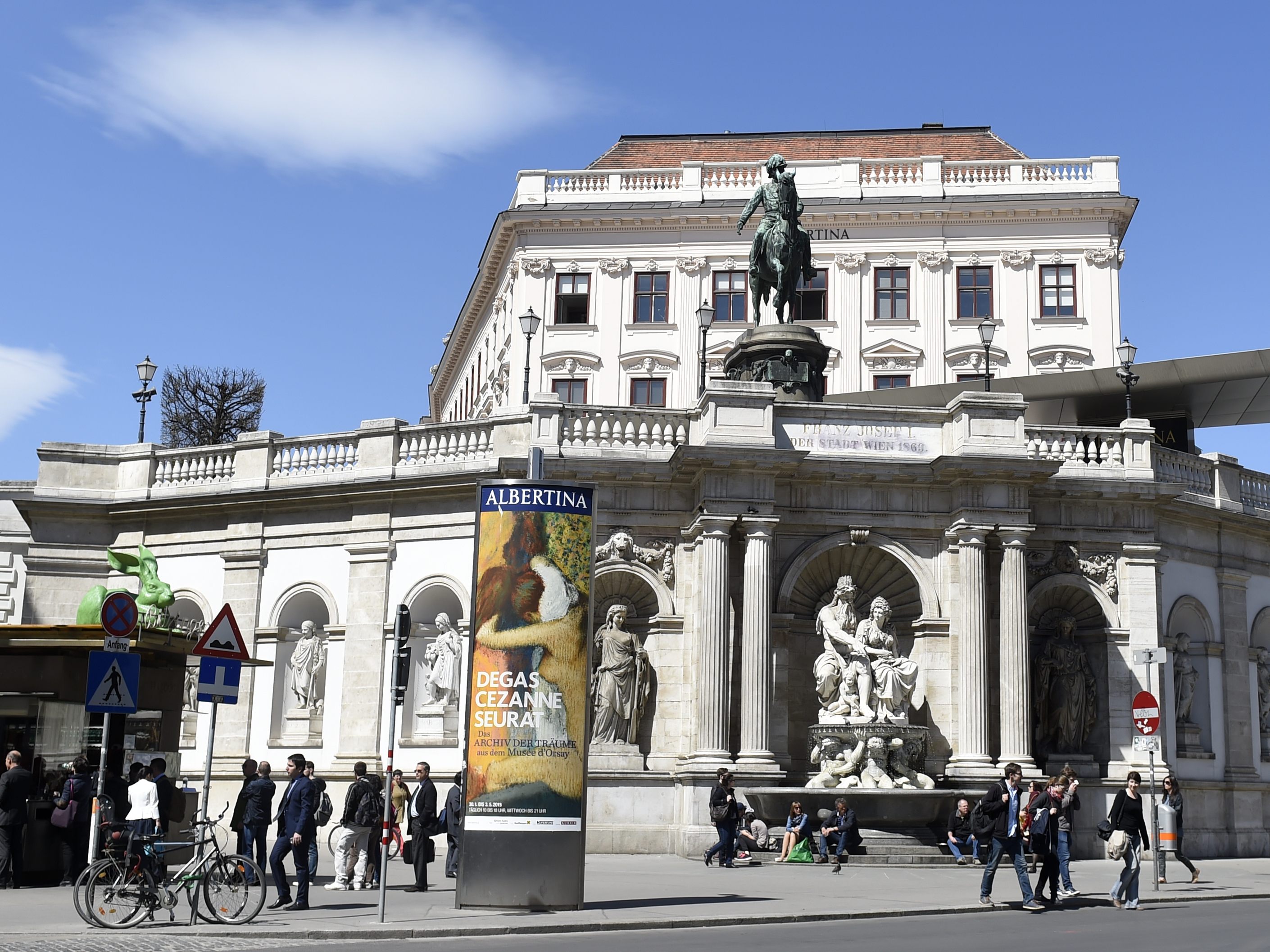 Albertina Wien Mitarbeiterausflug Montee