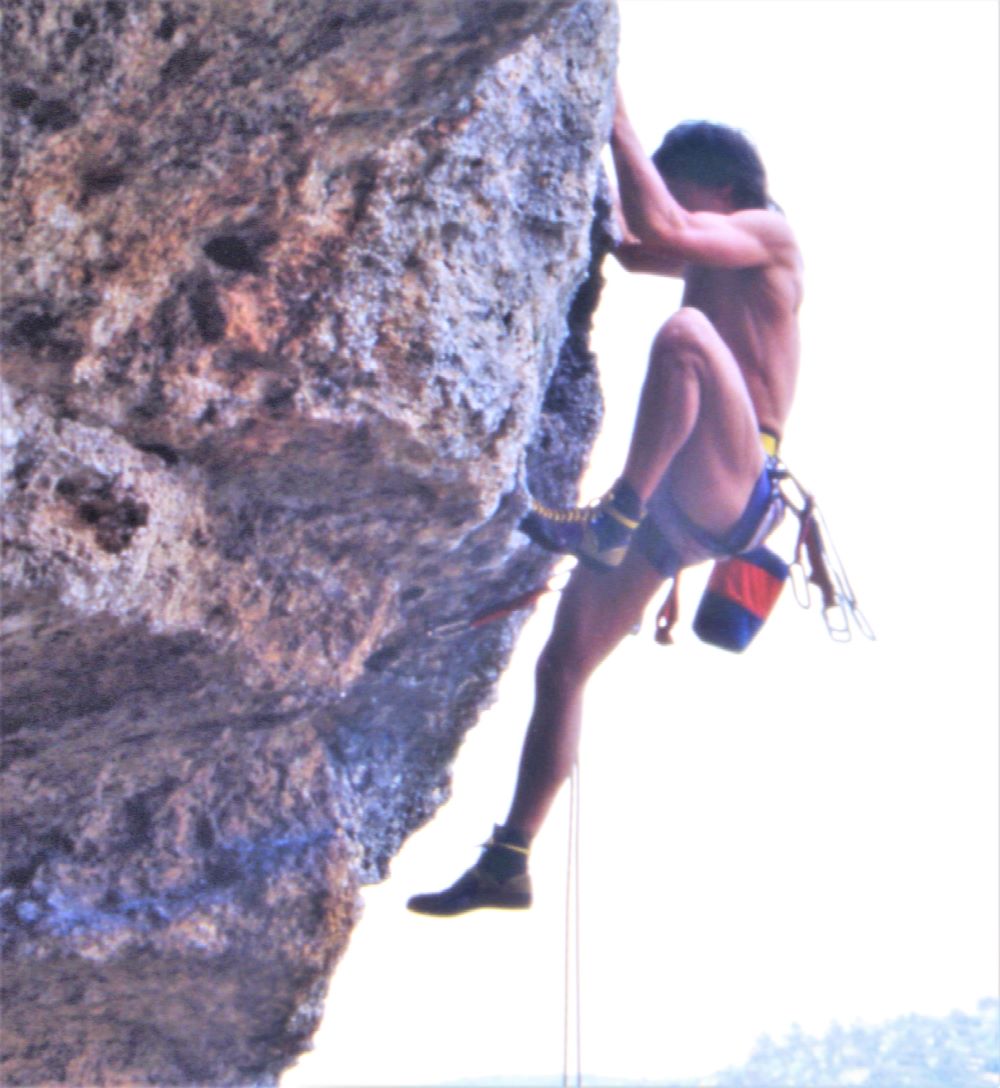 Andreas Driza Teamevent Freeclimbing