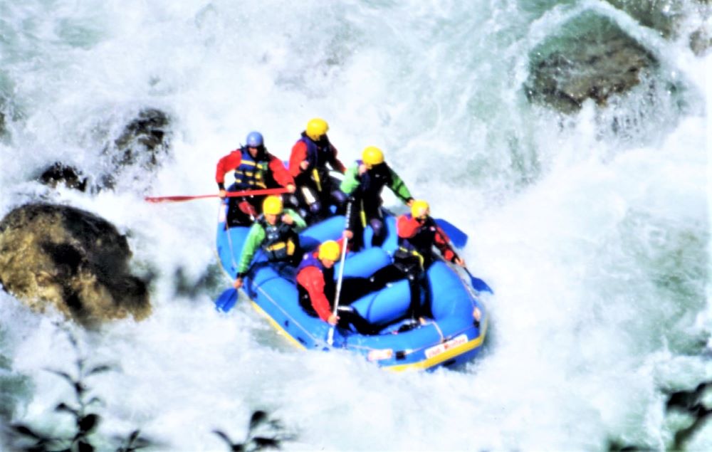 Andreas Driza Rafting Teamevent
