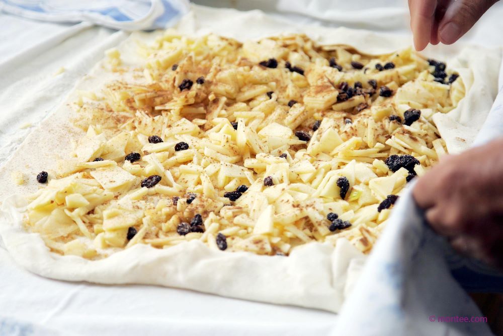 Backen Sie einen traditionellen Wiener Apfelstrudel bei Ihrer individuellen Weihnachtsfeier