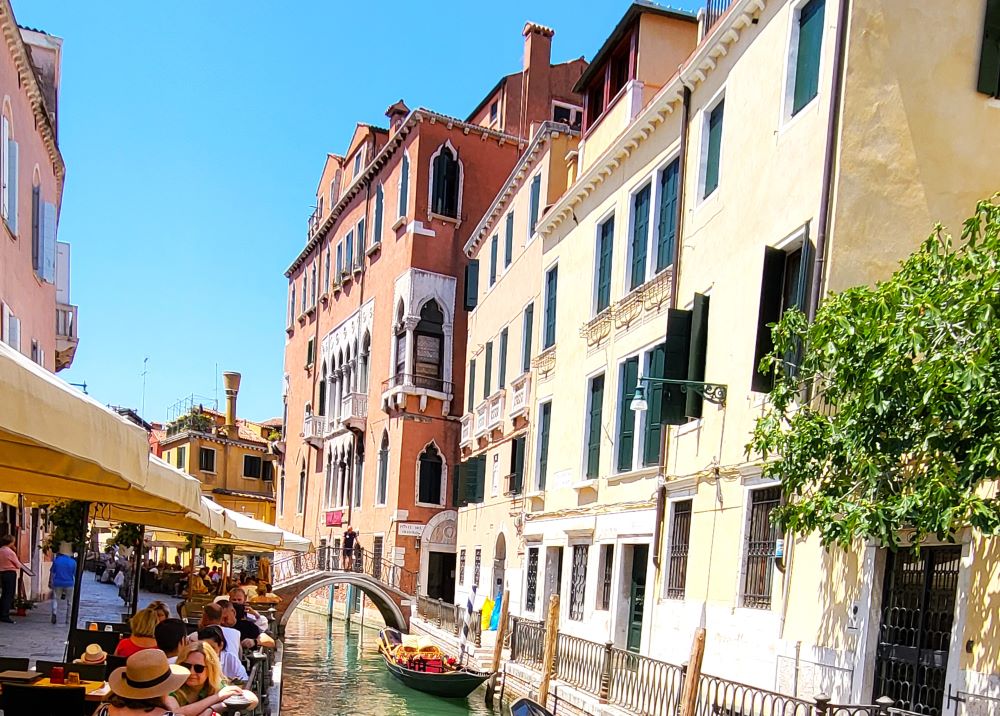 Betriebsausflug Venedig Kaffeepause