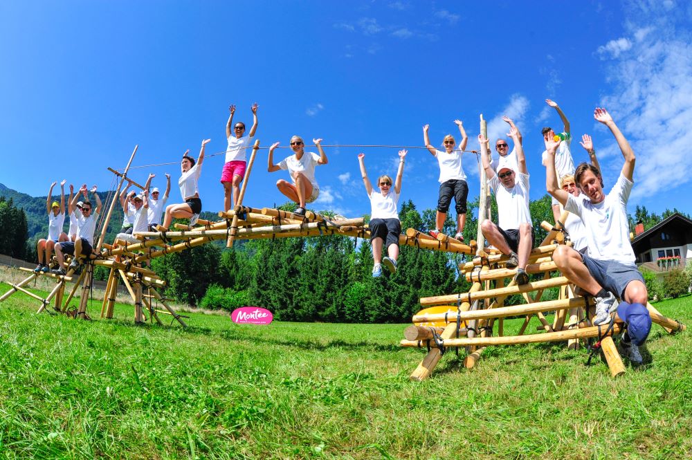 Brückenbau Teambuilding Idee Salzburg
