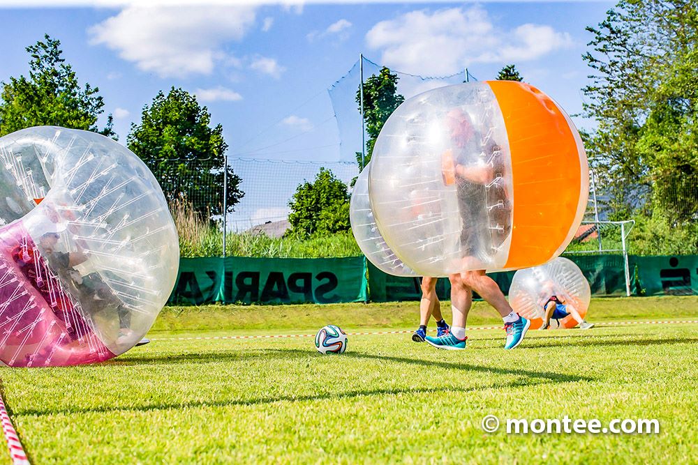 Bubble Soccer Mieten Wien Challenge
