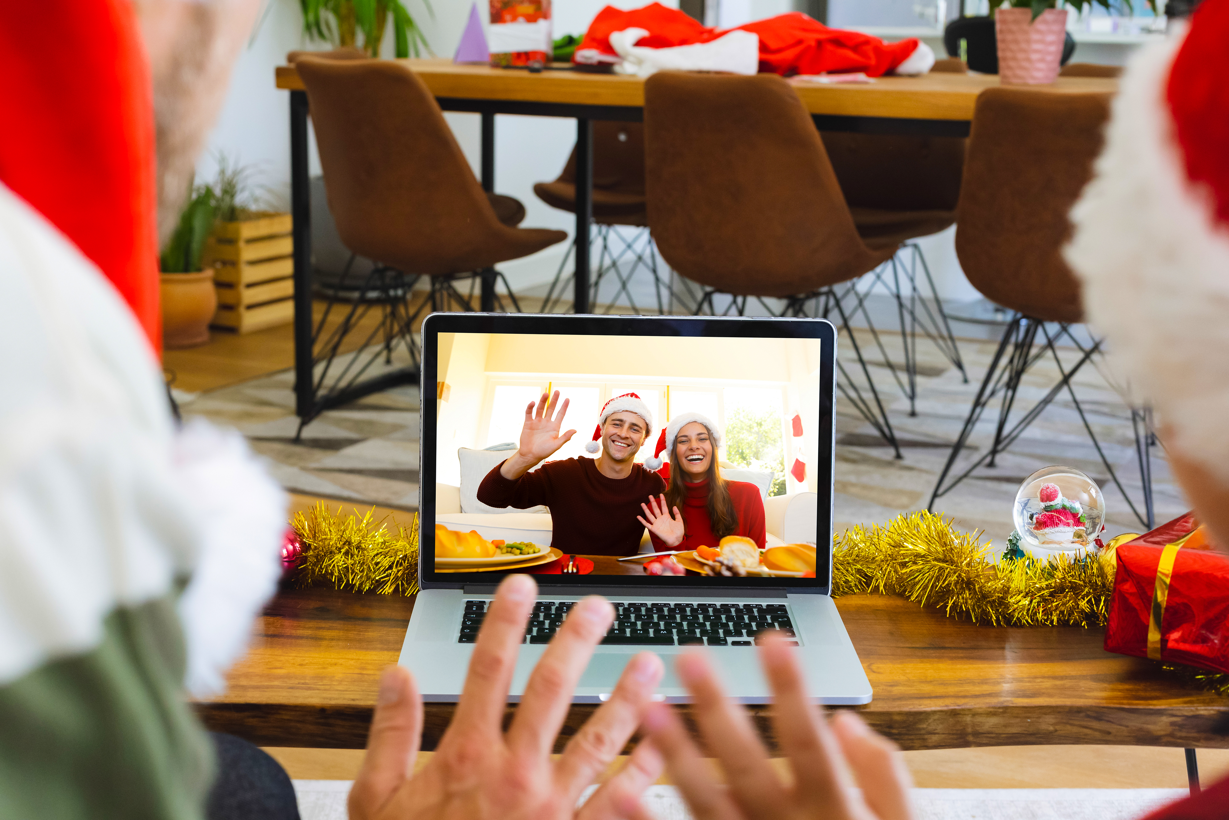 Online Weihnachtparty für die Einstimmung auf das Fest