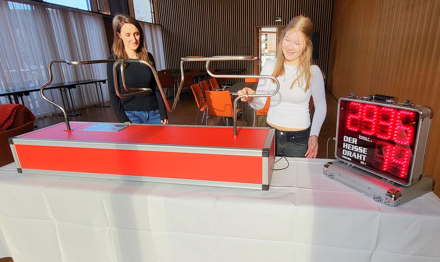 Der heiße Draht hot wire