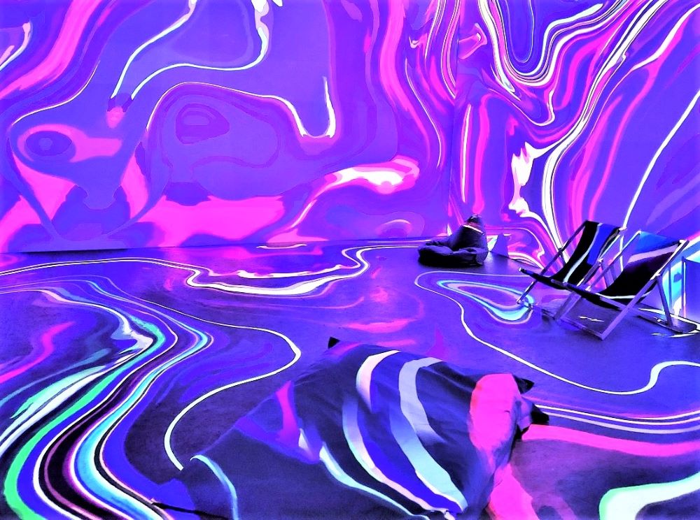 Digital Art Show bei Galaabend