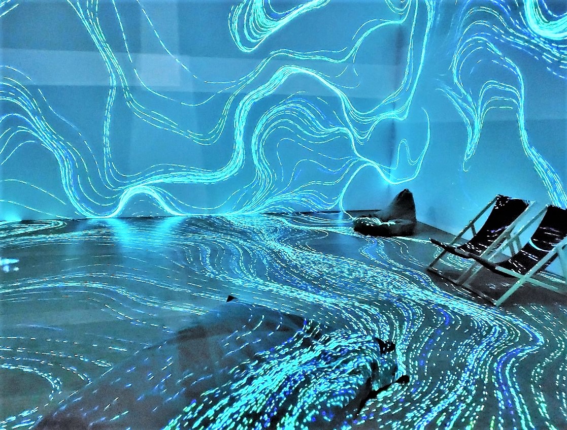 Digital Art Video Laser Beamer Video Show Multivisions 