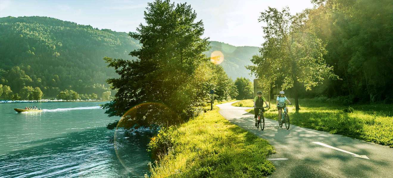 Donauradweg Ausflugsziele Oberösterreich Montee