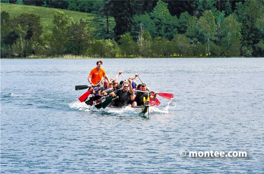 Drachenboot Rennen Teamevent Zell am See und Achensee Tirol