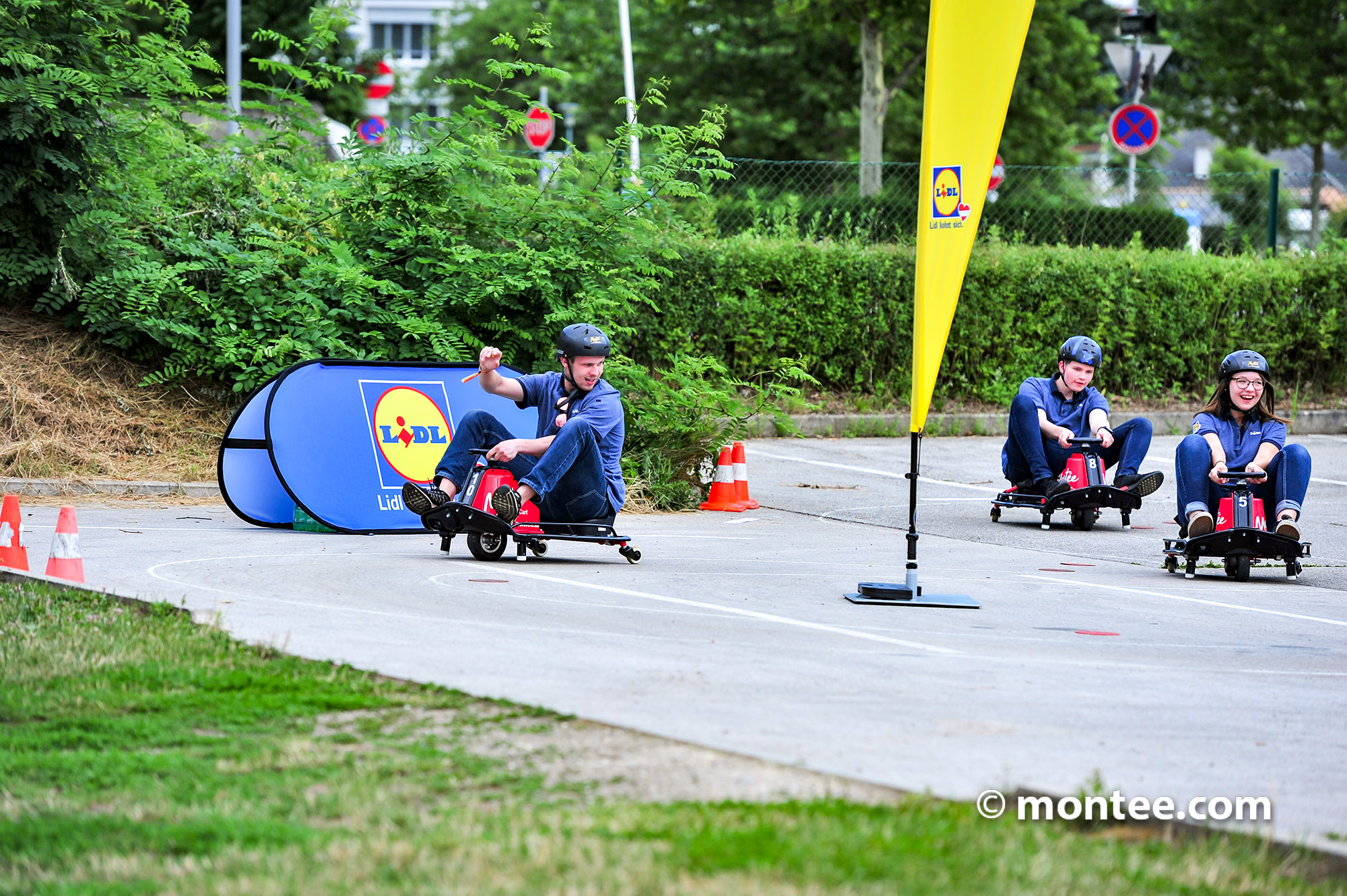 E Bobby Cart Parcours lustige Teamevent Ideen Salzburg
