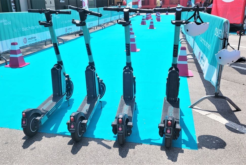E-Scooter Parcour 