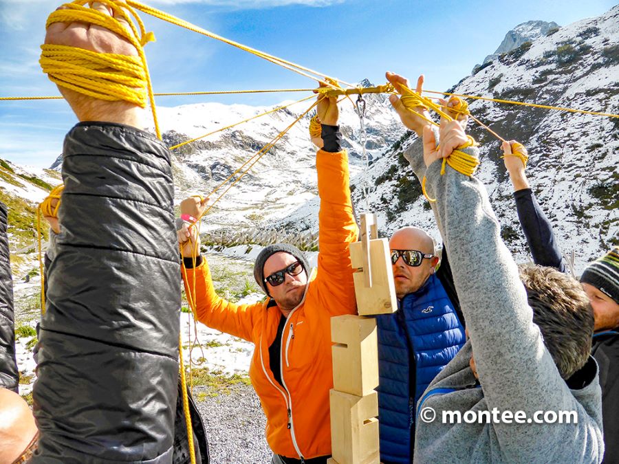 Führungskräfte Teambuilding Idee Tirol 