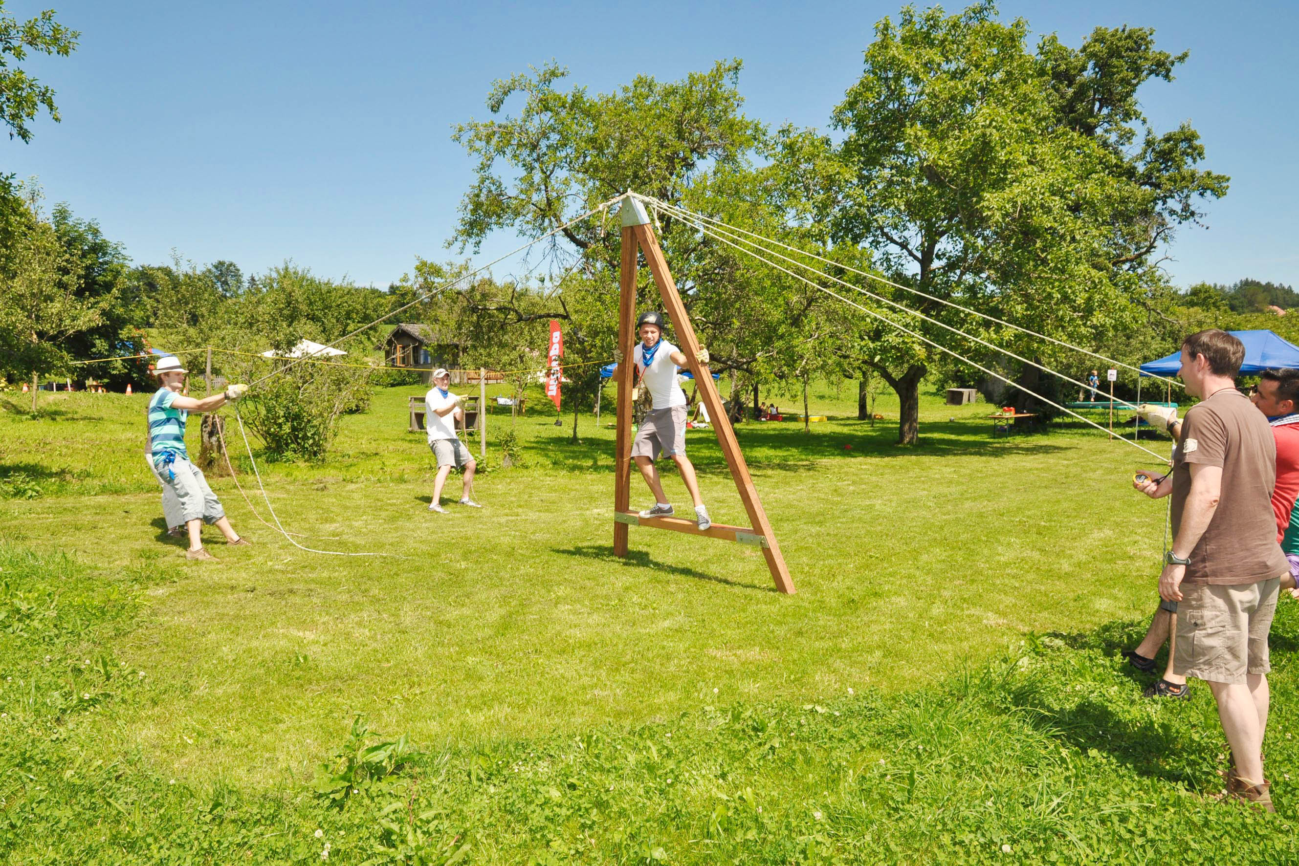 Firmen Sommerfest laufendes A