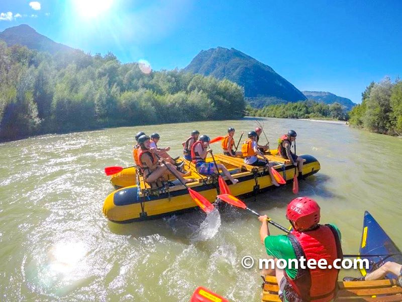 Floßtour auf der Salzach by Montée