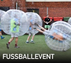 Firmenevent Bubblesoccer Teamevent