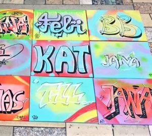 fertiges Graffiti 