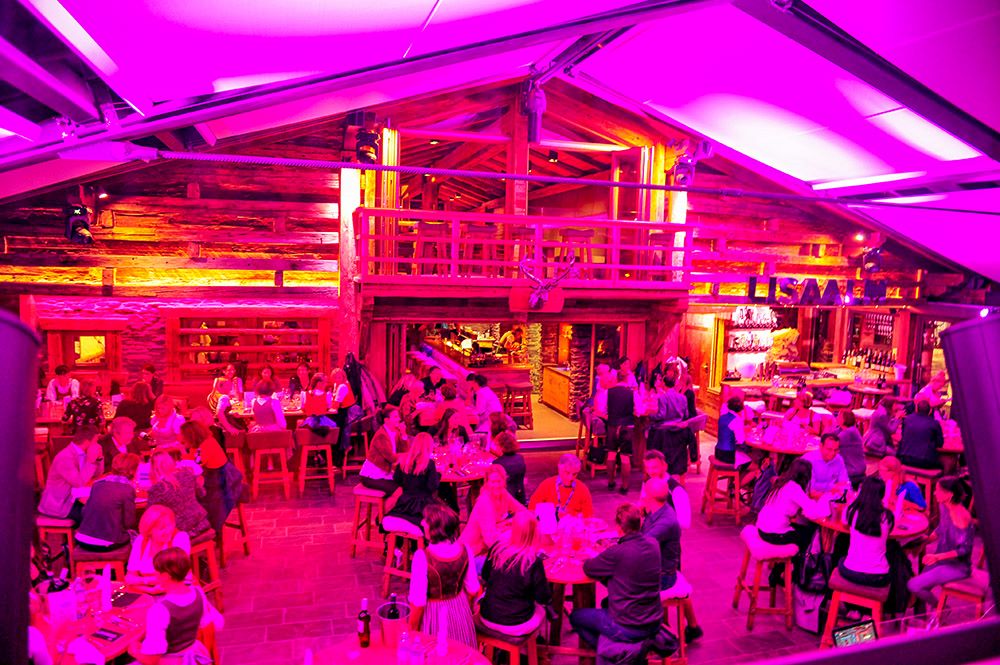 Hüttenparty Skigebiet Teamevent