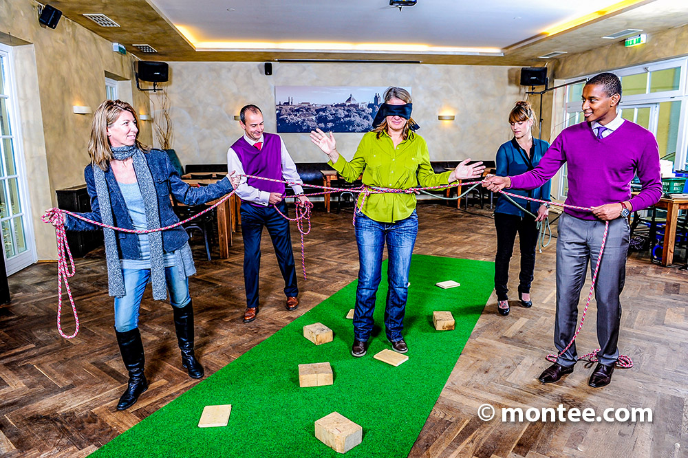 Office Olympiade Kommunikationsspiel 