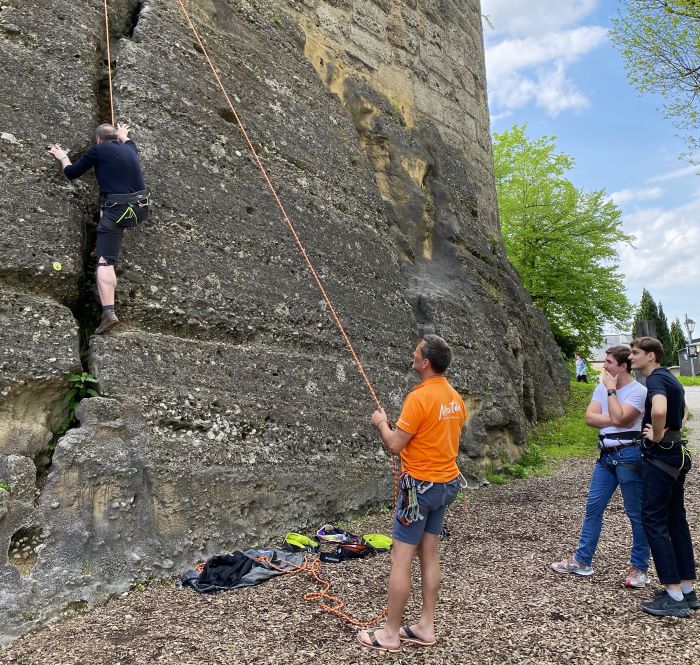 Kletter Teambuilding 