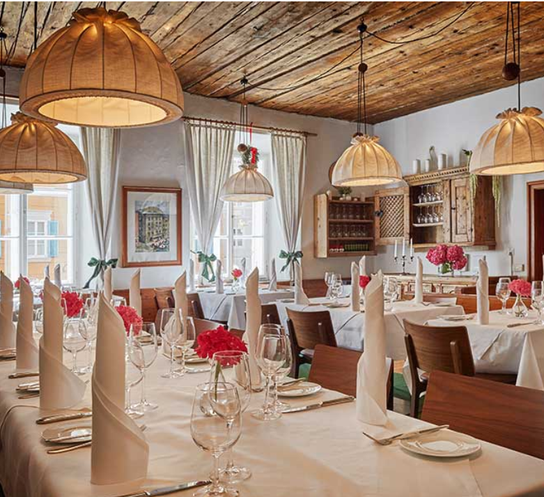 K+K Restaurant Salzburg Abendessen Teamevent