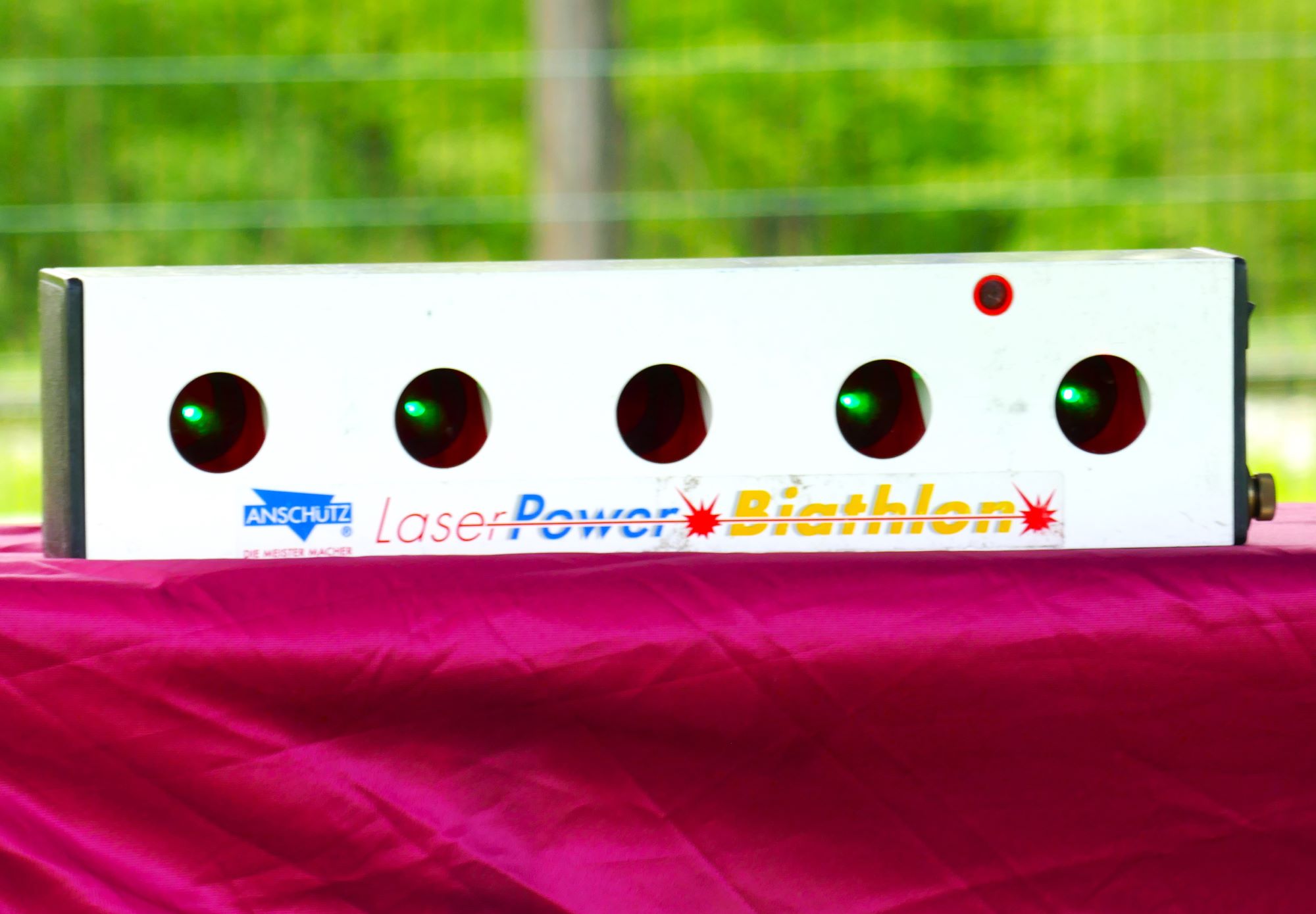 Schießstand Laser Biathlon