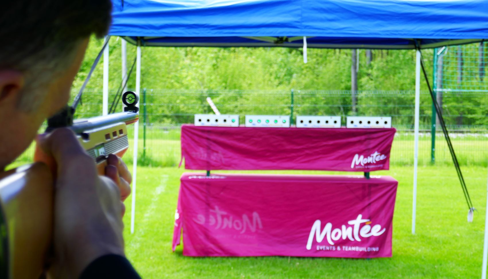 Laser Biathlon Shooting 
