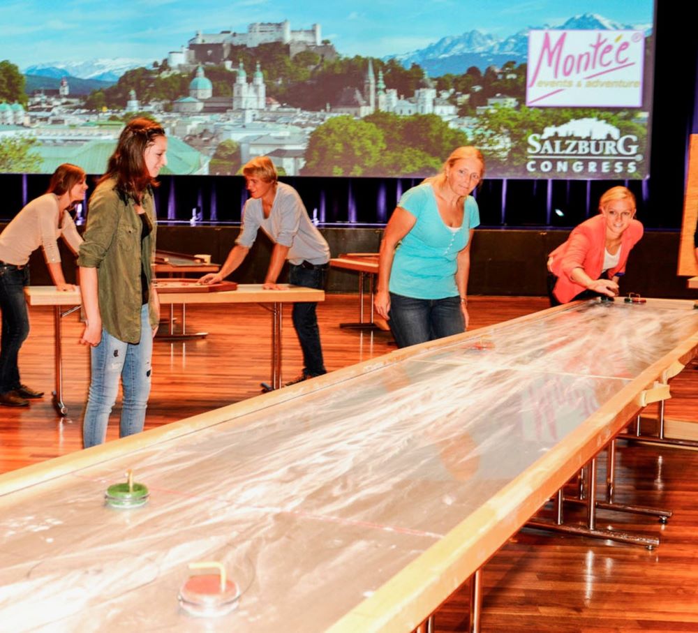 Mega Brettspiele Curling 