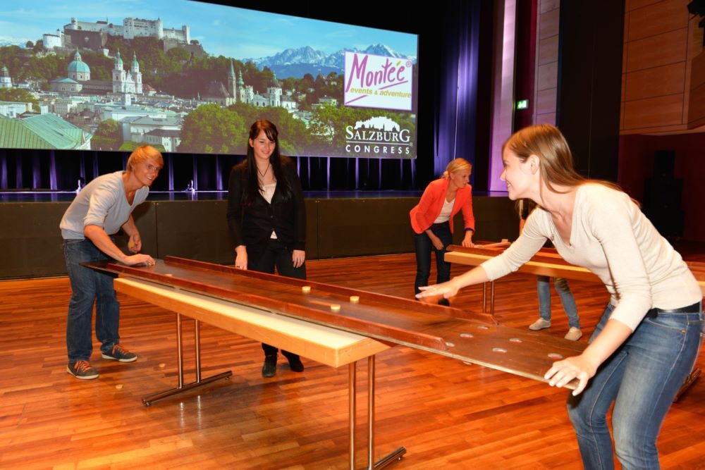 Mega XXL Holz Brettspiele Doppelsechs