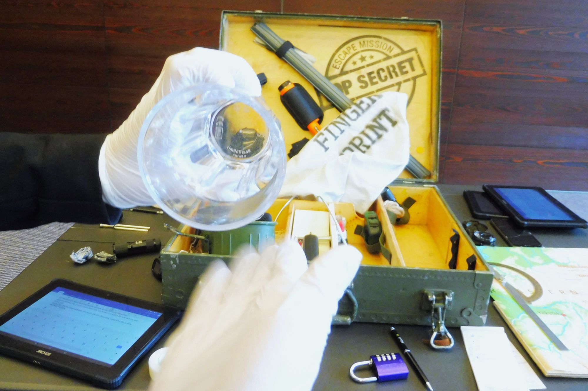Mission Future Teamgame mit Escape Game Rätsel 