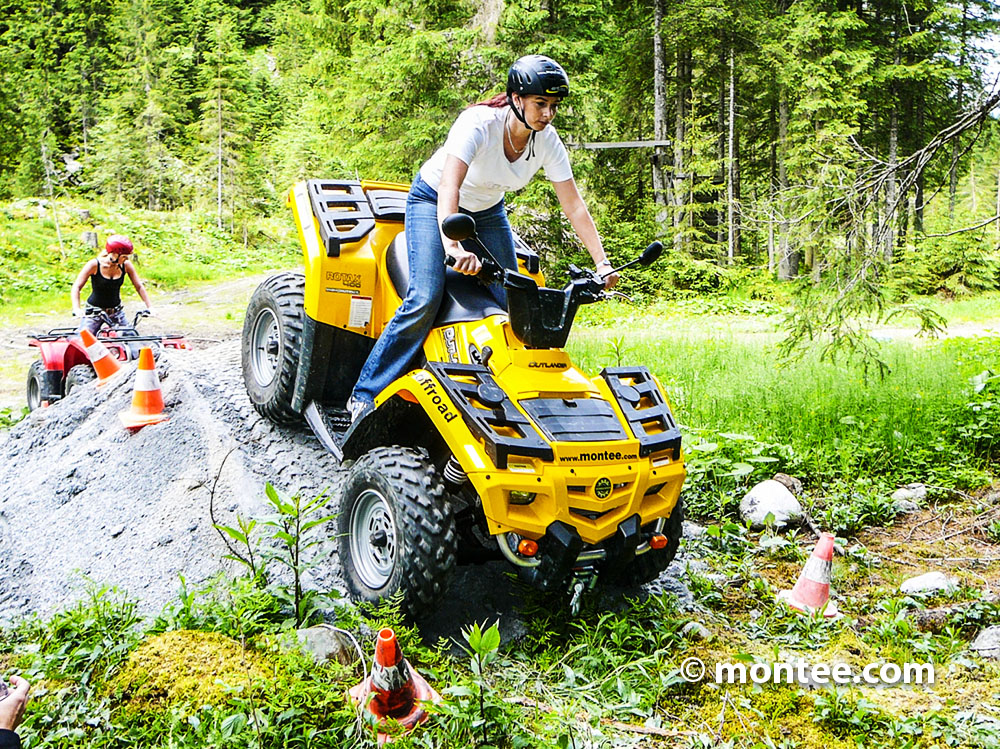 Offroad Team Event Skill Quad
