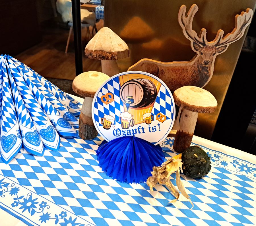 Oktoberfest Tisch Deko