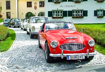 Oldtimer Ausfahrt & Touren in Kärnten Österreich