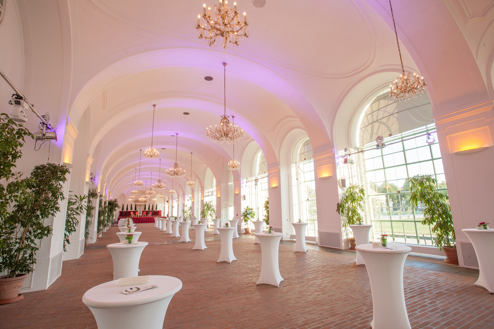 Orangerie Schönbrunn – kaiserliches Ambiente für Ihren Mitarbeitertag Montee