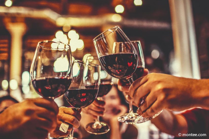 Montée Wine Tasting | Firmen Weihnachtsfeier