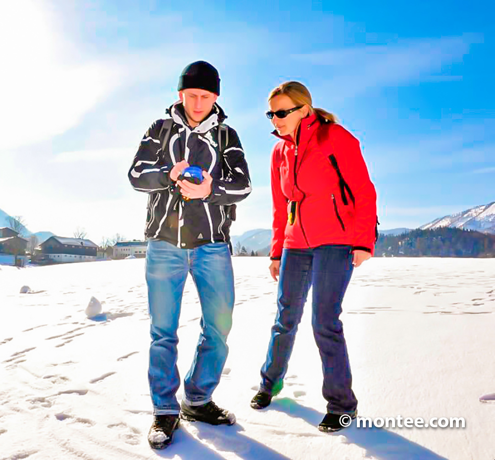 Pieps-Suche Winterlandschaft 